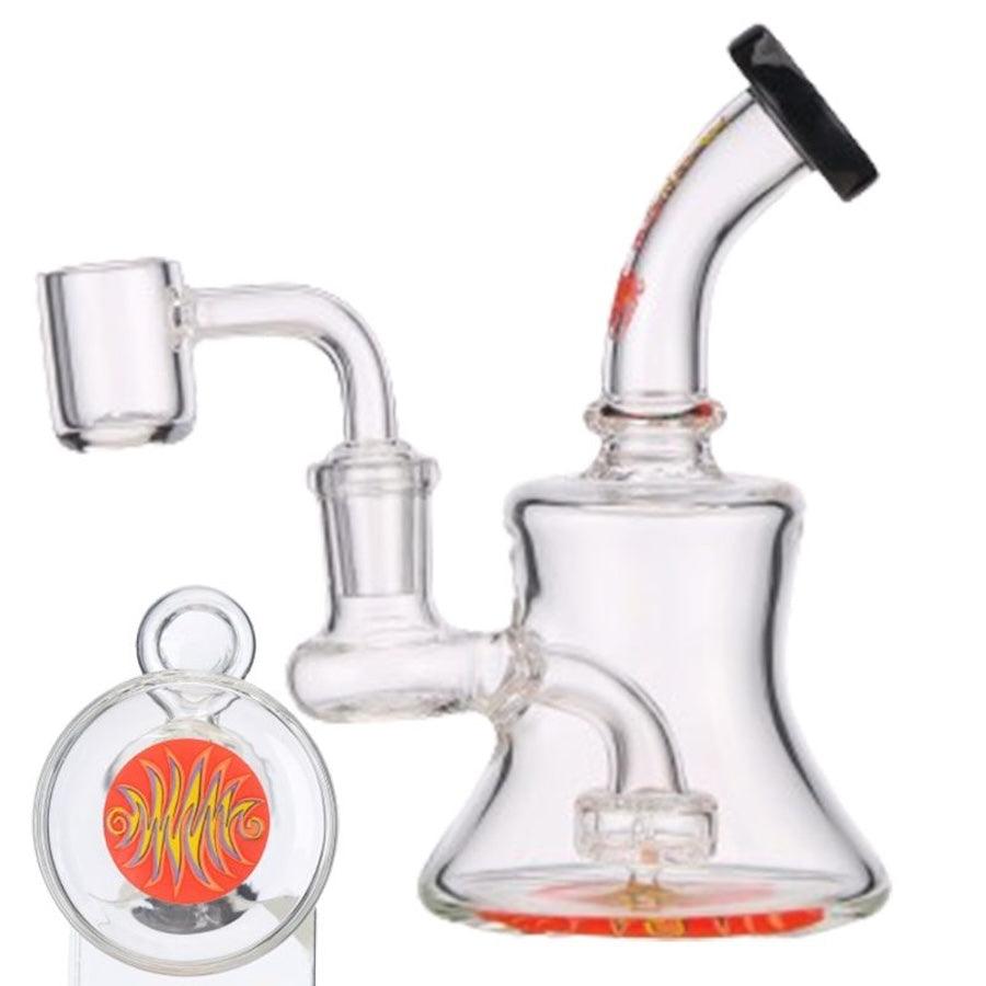 5" xtreme glass rig - shell shock