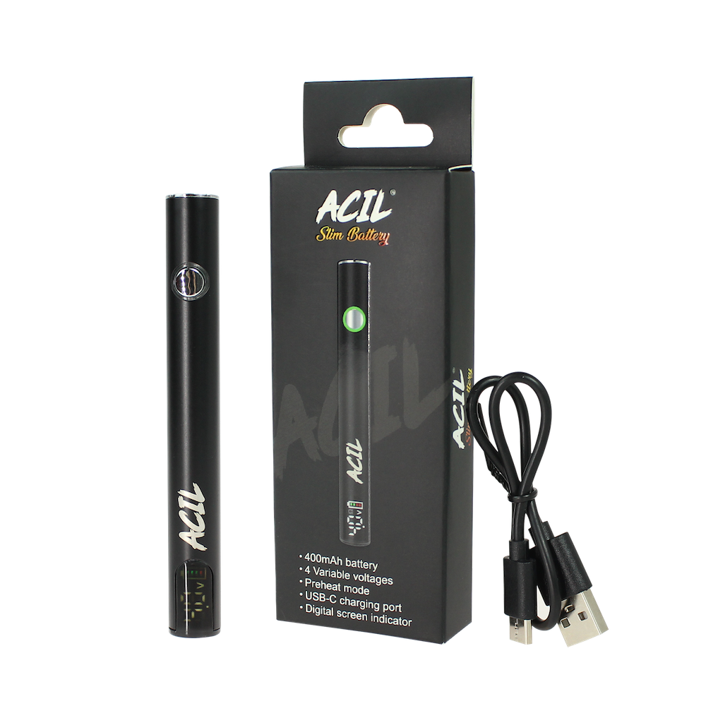 acil slim digital 510 battery - Shell Shock