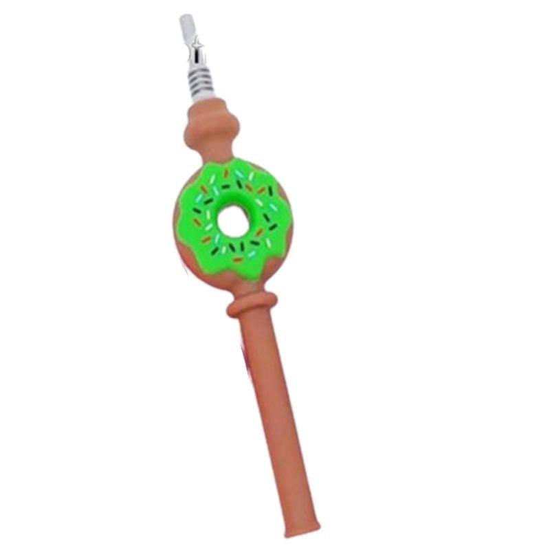 Silicone donut nectar collector - Shell Shock