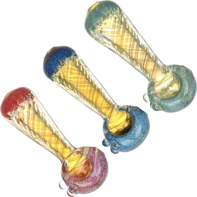 Dream scapes knobby glass pipe - Shell Shock