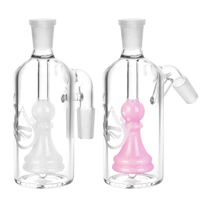 Pulsar Glass 45 degree pawn ash catcher bowl - shell shock