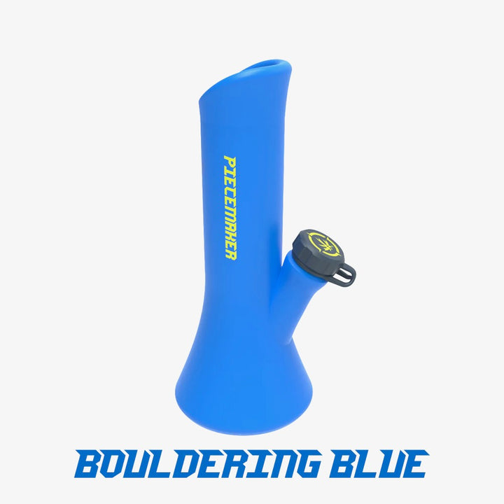 piecemaker kali go bouldering blue silicone bong