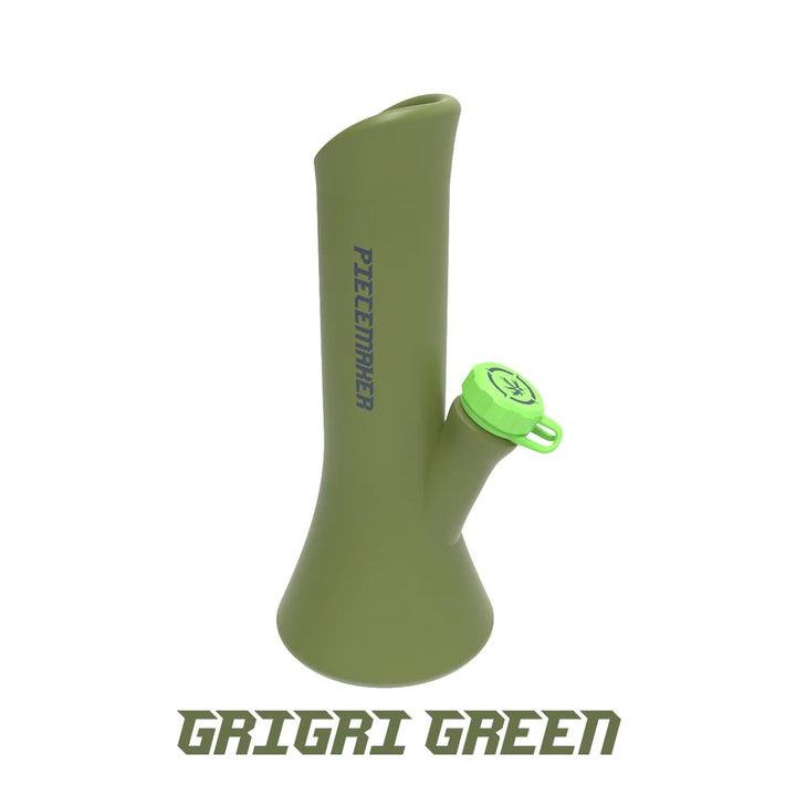 piecemaker kali go grigri green silicone bong