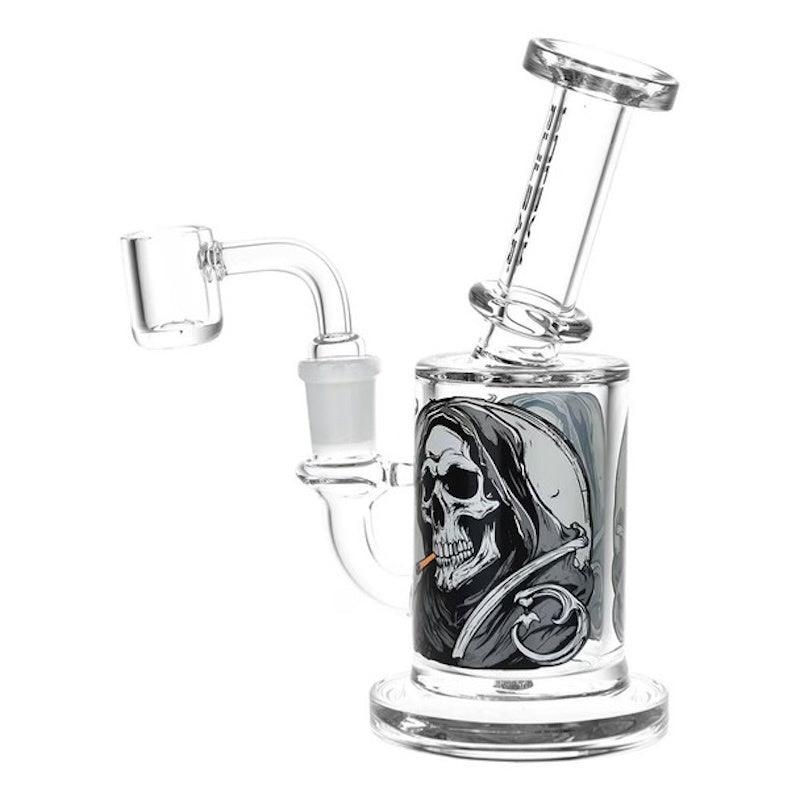 Pulsar smoking with intent glass rig - Shell Shock