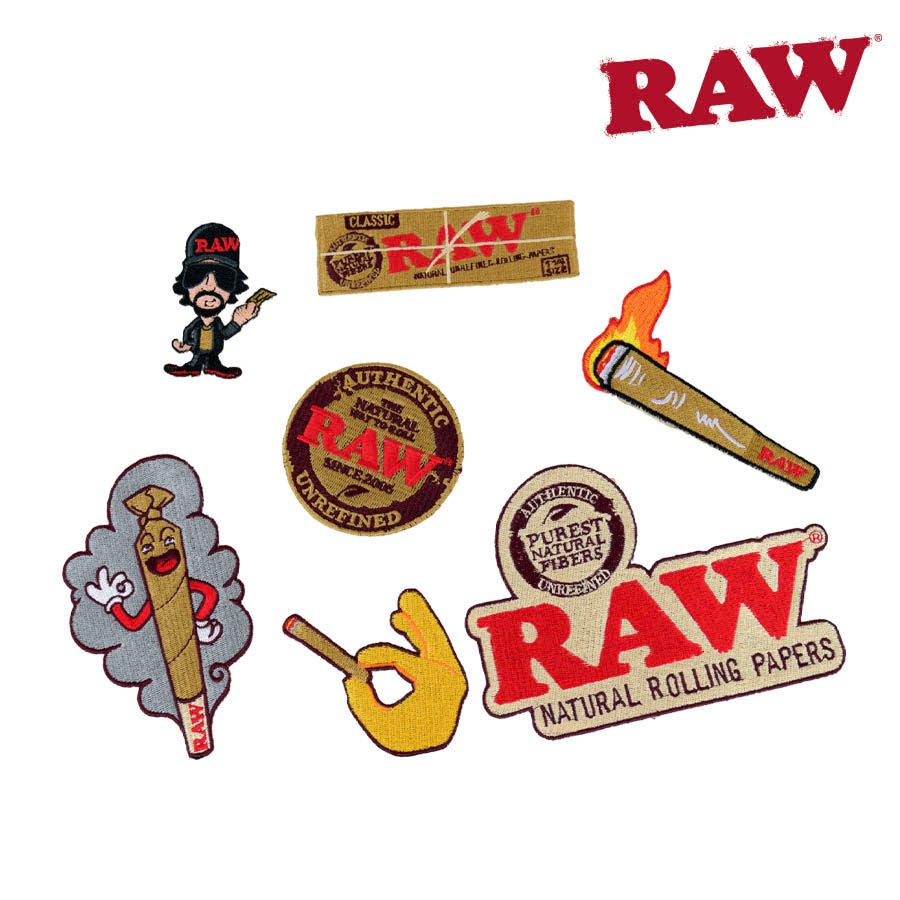 Raw Assorted patch collection - Shell Shock